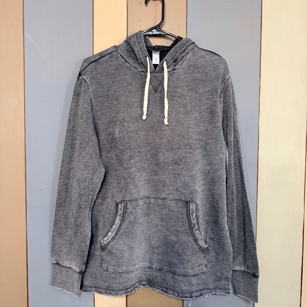 Alternative French Terry Hoodie-Size Medium-Washed Black-NWOT
